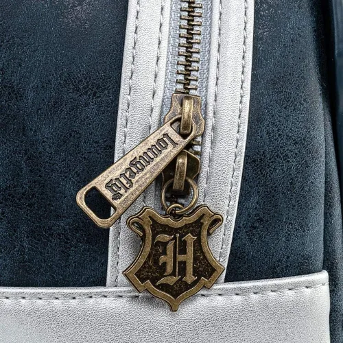 Vista 4 de Loungefly Harry Potter Hogwarts Castle Hedwig - Bolso de hombro con doble correa para mujer, Multi, Classic