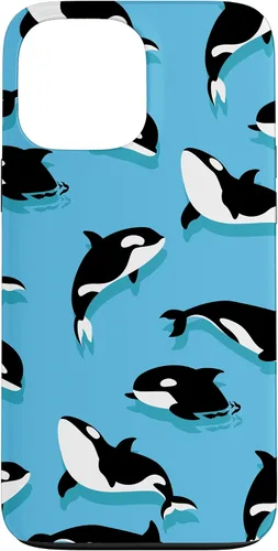 Vista 24 de Orca Swimming Whale Cool Miami Dolphin Beach Lover Gift Case for iPhone 17