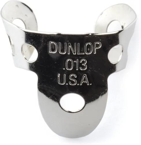 Vista 7 de Jim Dunlop 33P013 .013 pulgadas dedo de plata de níquel y thumbpicks