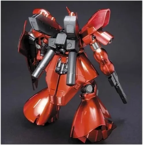 Vista 8 de Sazabi Metálico Revestimiento Ver Mobile Suit Gundam HGUC 1/144 Modelo Kit