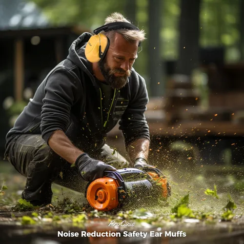 Vista 25 de ProCase NRR 28dB Noise Reduction Ear Muffs, Foldable Adjustable Noise Cancelling Headphones