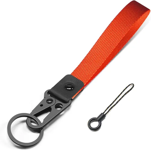 Vista 8 de ABLAZE - Correa de muñeca para llaves, cordón de mano duradero para hombres y mujeres, verde (atrovirens)