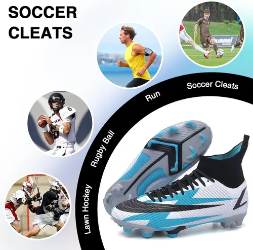 Vista 7 de GRESKY - Botines de fútbol AGFG para hombre y mujer