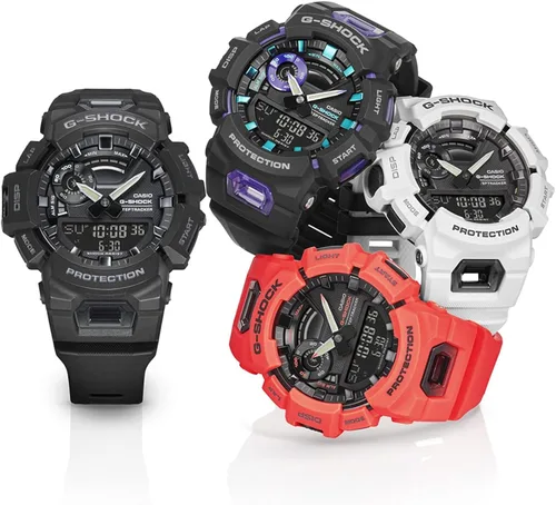 Vista 7 de Casio Reloj G-Shock Step Count Bluetooth equipado GBA-900-1A6JF para hombre, color negro