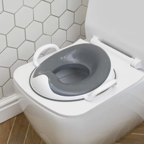 Vista 9 de Prince Lionheart Wee Pod - Entrenador de inodoro, color gris galáctico