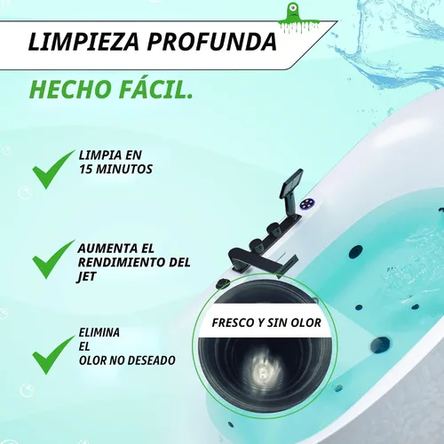 Vista 2 de Oh Yuk limpiador para sistema de bañera de hidromasaje 16 onzas