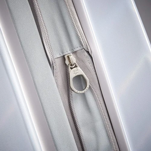 Vista 5 de AMERICAN TOURISTER Moonlight Hardside - Equipaje expandible con ruedas giratorias, Blanco iridiscente), 92506-8437