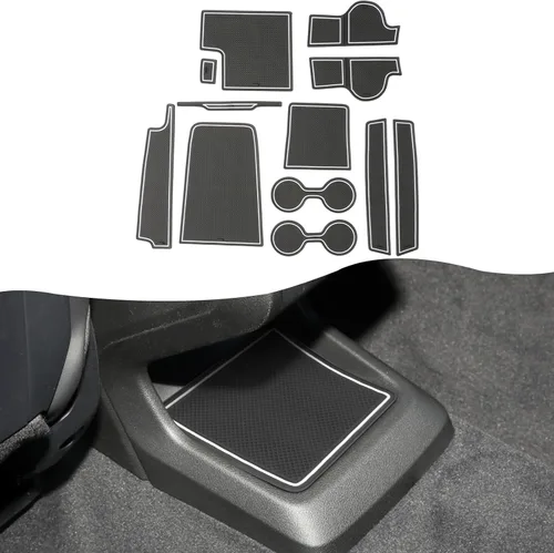 Vista 14 de SXCY Alfombrillas con ranura para puerta Toyota RAV4 2025 para Toyota RAV4 2019-2024 2025, accesorios para portavasos y portavasos 2024 2025 RAV4
