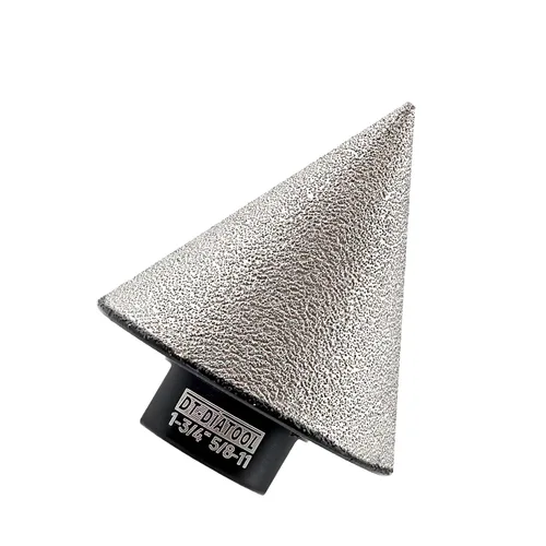Vista 38 de DT-DIATOOL Brocas biseladas de diamante - Broca de corona de diamante de 4/5 pulgadas x 5/8"-11 rosca para agrandar, recortar, dar forma a agujeros
