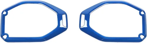 Vista 2 de JeCar Cubierta de marco de altavoz superior para Jeep Wrangler JL JLU Gladiator JT 2018-2023, accesorios interiores (azul)