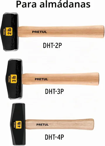 Vista 4 de Truper Mango de repuesto de madera de 12 pulgadas para martillo