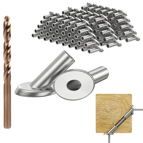 Vista 9 de BLIKA Paquete de 20 fundas protectoras biseladas en ángulo de 1/8", 25, 30 y 35 grados, protector angular para poste de 1/8" para barandilla