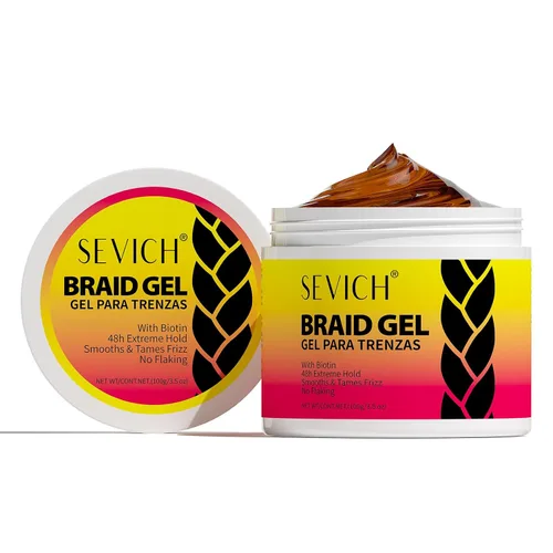 Vista 9 de SEVICH Arcilla para peinar el cabello para hombre, gel para el cabello con acabado mate de fijación fuerte, fórmula vegetal natural, sujeción