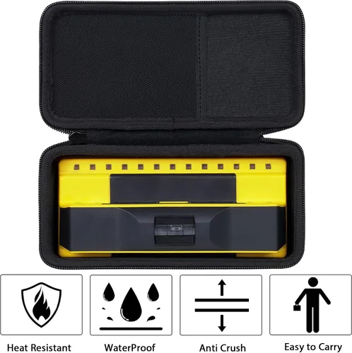 Vista 4 de Khanka Reemplazo de estuche rígido para Franklin Sensors ProSensor 710 710+ T13 T11 Professional Stud Finder (negro)