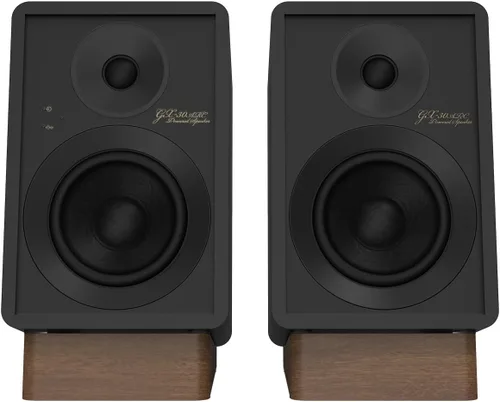 Vista 6 de Onkyo Creator Series GX-30ARC Altavoces Amplificados, Negro - Woofer de 4", USB/C, Línea/Phono, Puertos Ópticos y Conectividad de Audio Bluetooth 5.3