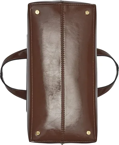 Vista 3 de Calvin Klein Neat Glazed Patent Statement - Bolso