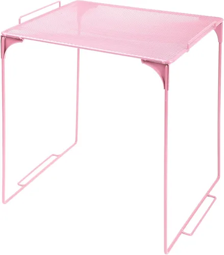 Vista 15 de Estante organizador de casillero apilable extra para casillero escolar, organizador de armario de almacenamiento, accesorios adecuados para la Negro