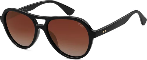 Vista 3 de SOJOS Gafas de sol polarizadas estilo aviador retro para mujeres y hombres, estilo vintage de los años 70, protección UV, para mujer y hombre, SJ2646