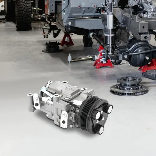 Vista 5 de Compresor de CA, compresor del A/C con el embrague para 2004-2009 57463 Air Conditioning Compressor Replaces for Mazda 3 SPORT 2.0L