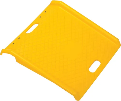Vista 2 de Global Industrial Rampa de plástico para bordillo de carretilla de mano, tapa de 1000 libras.