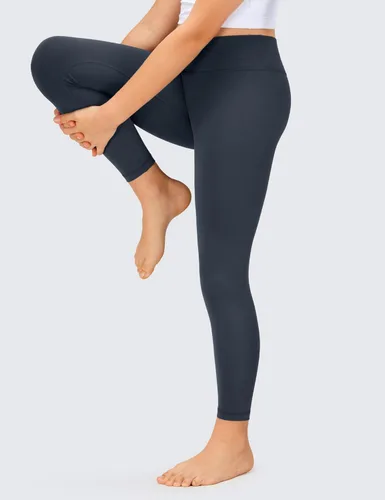 Vista 4 de CRZ YOGA Butterluxe - Leggings deportivos cruzados para niñas cintura alta en V Cross Kids Lounge Pants Yoga Active Dance Running Mallas
