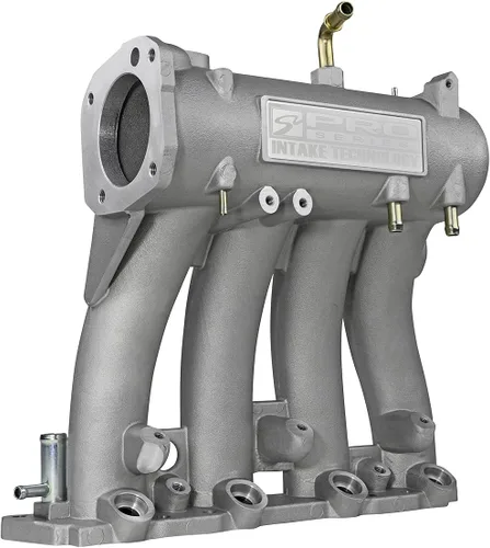 Vista 3 de Skunk2 Racing 307-05-0260 Colector de admisión Pro Series plateado para motores Honda Serie D