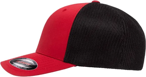 Vista 2 de 1978 1979 Lil Red Express Pickup Truck Classic Outline Design Flexfit 6511 Trucker Mesh Gorra ajustada