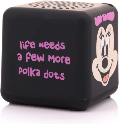 Vista 3 de Bitty Boomers Disney: Minnie Mouse - Bitty Box Llavero Altavoz Bluetooth de 1.3 pulgadas