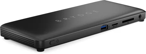 Vista 8 de Brydge Estación de acoplamiento Stone C, 12 puertos de expansión, compatible con portátiles Windows 10 y 11, base compatible con múltiples