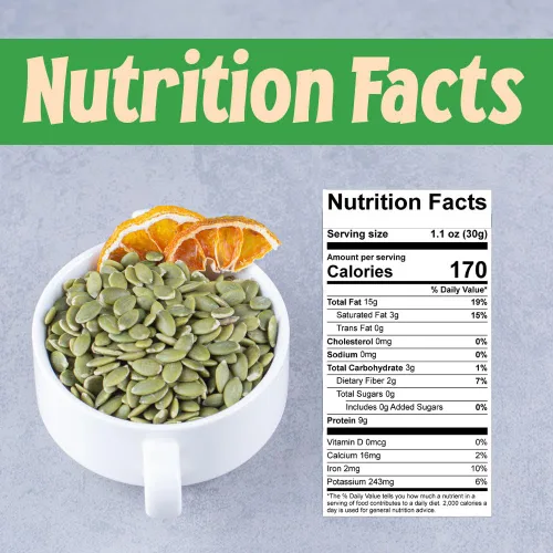 Vista 2 de Sincerely Nuts, Semillas de Calabaza Sin Cáscara Saladas, Pepitas Ricas en Nutrientes, Inigualable Sabor y Frescura, Kósher 100 % Certificado