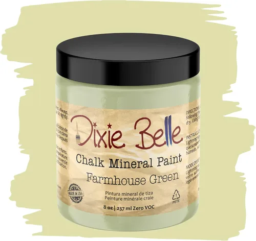 Vista 296 de Pintura para muebles con acabado de tiza Dixie Belle Paint Company - Amatista (4oz) - Pintura mineral de tiza chic púrpura profundo mate