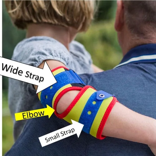 Vista 8 de Codillera para protector de pulgar, para dejar de chupar dedo (niños de 2 a 7 años), Paquete de 10, Multicolor