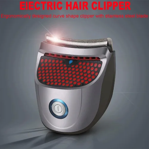 Vista 2 de Kit de corte de pelo de corte automático para hombres, kit de corte de pelo con 9 peines limitados, cortadora de pelo eléctrica inalámbrica