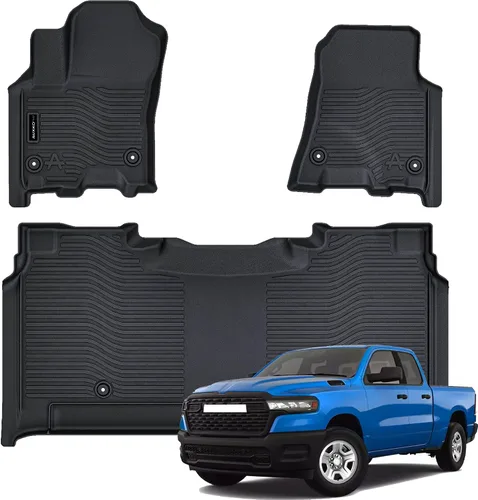 Vista 8 de Alfombrillas para Todo Clima Alfombrilla de Carga Compatibles con Jeep Grand Cherokee (WL Incluye 4xe, No WK2 o WL75) 2022-2025 Solo 5 Asientos