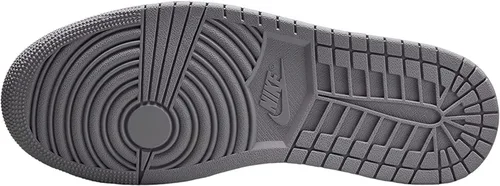 Vista 5 de Nike Big Kids Jordan 1 Low True BlueCement Grey-White (553560 412) - 4, Azul verdaderoCemento Gris-blanco