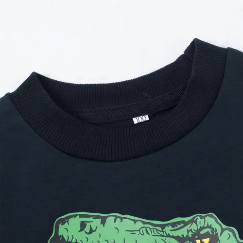 Vista 3 de Sudaderas de algodón para niños pequeños, camisetas casuales de manga larga, ropa de invierno para niños, suéter 2T-8T