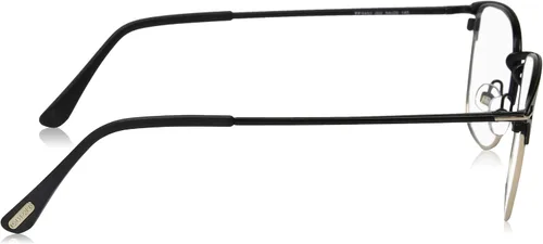 Vista 3 de Gafas graduadas Tom Ford FT 5453 002 Negro Mate, Oro Rosa Brillante