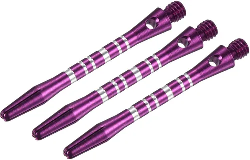 Vista 7 de PATIKIL Dart Shafts - Tallos de dardos de aluminio de rosca mediana de 2BA, accesorios de lanzamiento para puntas de acero Negro