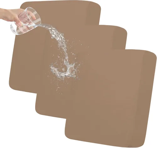 Vista 107 de Easy-Going Funda de cojín 100% impermeable para asiento de sofá, funda de cojín elástica de muebles, para niños, mascotas, cojín de sofá biplaza