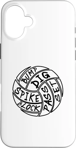 Vista 22 de Funda de voleibol para iPhone 16