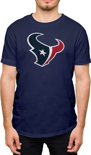 Vista 28 de Hybrid Sports NFL - Distressed Team Logo - Officially Licensed Adult Short Sleeve Fan Tee for Men & Women