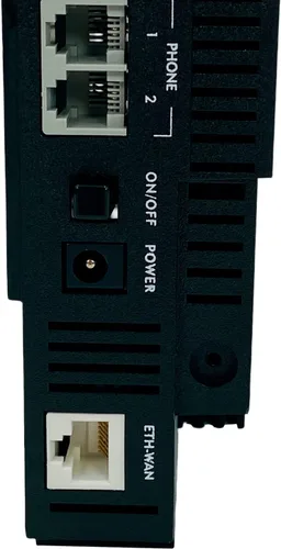 Vista 2 de Calix GigaCenter 844E-1 - Módem de router inalámbrico inalámbrico 2.4GHZ 5G Dual WiFi con adaptador de CA