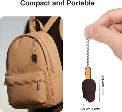 Vista 6 de BorlterClamp - Unidad flash USB de 32 GB con forma de paleta, memoria USB para almacenamiento externo de datos