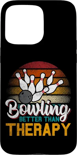 Vista 28 de iPhone 16 Bowling - Better Than Therapy Bowler Case
