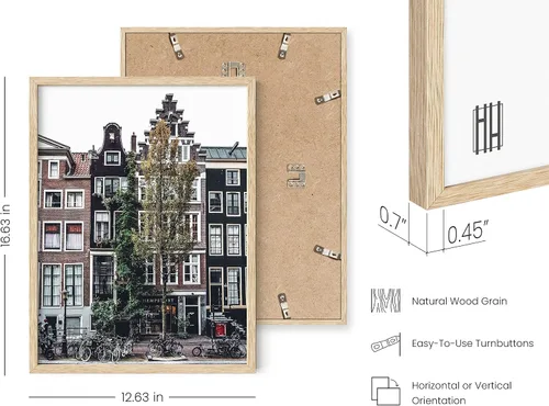 Vista 3 de HAUS AND HUES Pósteres de ciudad vintage con estampado de Ámsterdam, impresión retro vintage, carteles de viaje, arte de viajes, arte de los Países