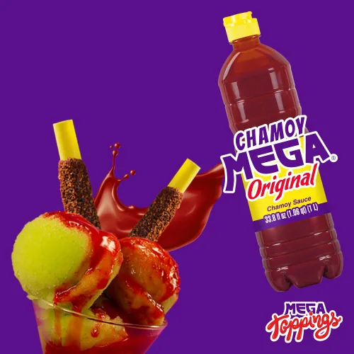 Vista 7 de Salsita de chamoy, salsa mega chamoy, 33.5 oz