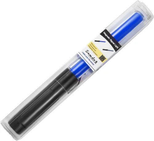 Vista 4 de SAMDO Varita magnética Baton Control de tráfico Lámpara de seguridad vial Militar Supervivencia LED Light Stick