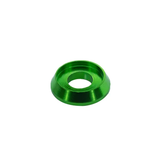 Vista 20 de [60PCS] Arandelas de avellanado M3 Color Negro, Aleación de aluminio anodizado, Juntas de arandelas de cabeza Cuña de Copa para Tornillo