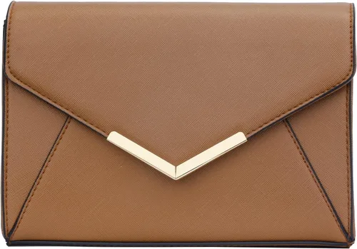 Vista 3 de KKXIU Elegante bolso de mano de piel sintética para mujer, bolso de mano plegable para fiesta, boda, baile de graduación