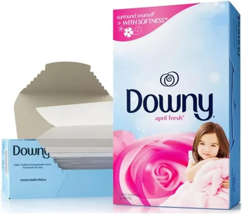 Vista 8 de Downy Hojas para secadora suavizantes de tela, April Fresh, 240